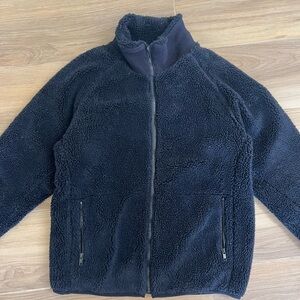 Cozy Black Sherpa Jacket